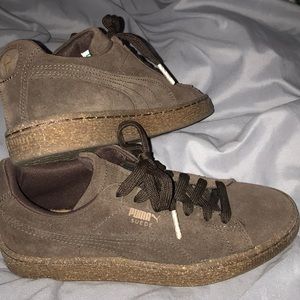 Puma suede sneakers